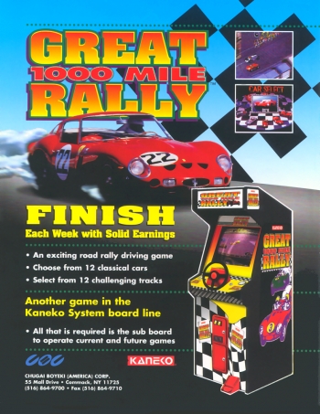 1000 Miglia: Great 1000 Miles Rally  Game