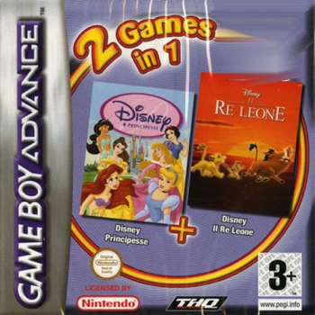 2 in 1 - Disney Principesse & Il Re Leone  Game
