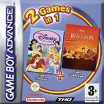 2 in 1 - El Rey Leon Y Disney Princesas  Game