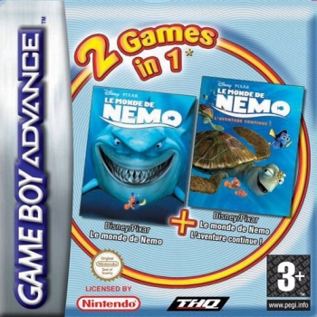 2 in 1 - Finding Nemo & Finding Nemo - The Continuing Adventures  Jeu