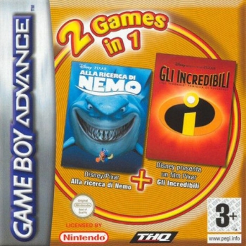 2 in 1 - Finding Nemo & The Incredibles  Juego