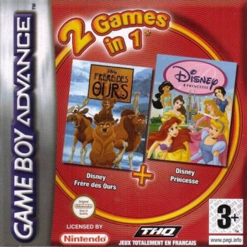 2 in 1 - Frere des Ours & Disney Princesse  Juego