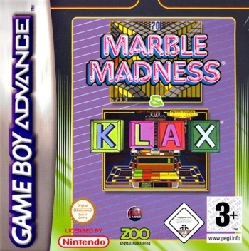 2 in 1 - Marble Madness & Klax  Juego
