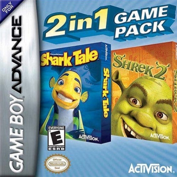 2 in 1 - Shark Tale & Shrek 2  Jogo
