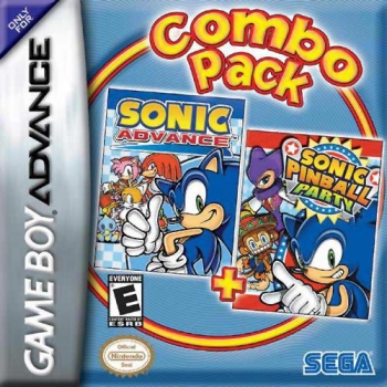 2 in 1 - Sonic Advance & Sonic Pinball Party  Jogo