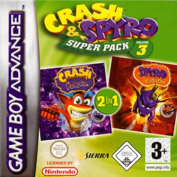 2 in 1 - Spyro - Fusion & Crash Bandicoot - Fusion  Game