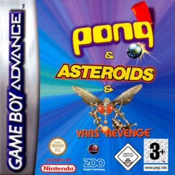 3 in 1 - Asteroids, Yar's Revenge and Pong  Jeu