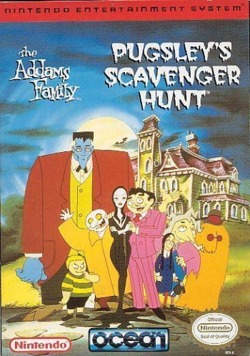 Addams Family, The - Pugsley's Scavenger Hunt  Jogo