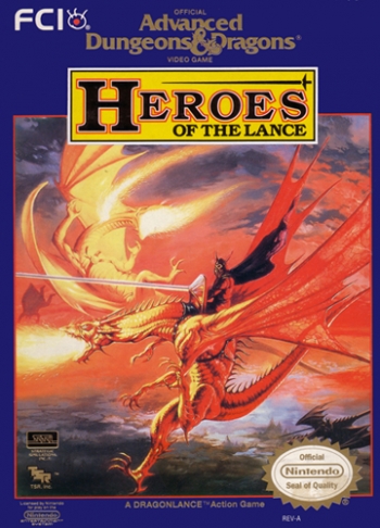 Advanced Dungeons & Dragons - Heroes of the Lance  Game