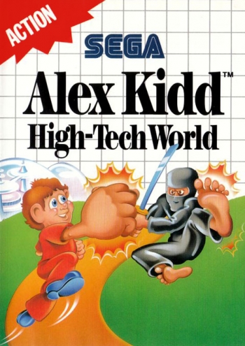 Alex Kidd - High-Tech World  Jeu