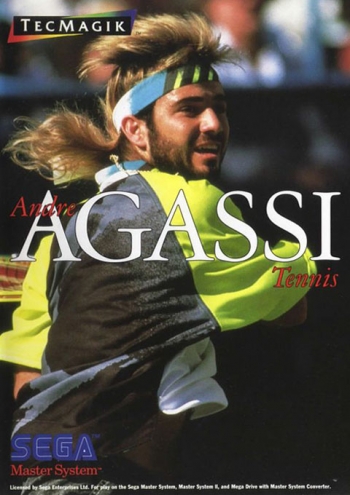 Andre Agassi Tennis  Game