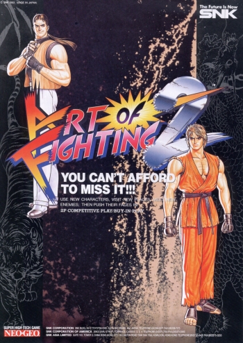 Art of Fighting 2 / Ryuuko no Ken 2  Juego