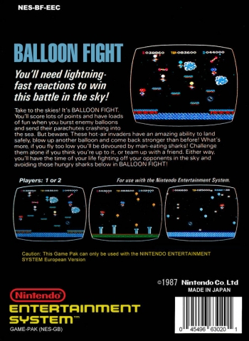 Balloon Fight  Jogo