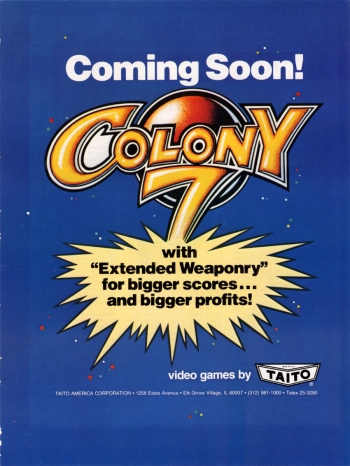 Colony 7  Jeu
