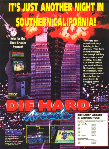 Die Hard Arcade  Game