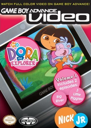 Dora the Explorer Volume 1 - Gameboy Advance Video  Jeu