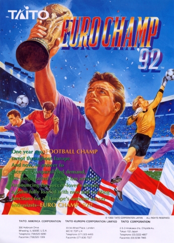 Euro Champ '92  Juego