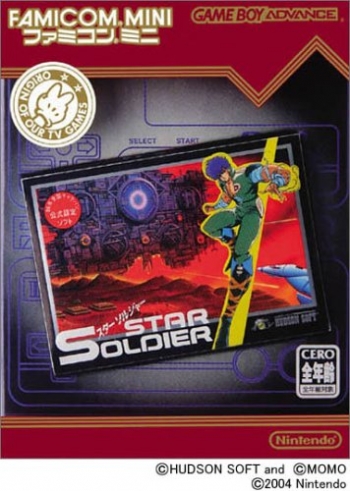 Famicom Mini - Vol 10 - Star Soldier  Juego
