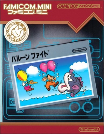 Famicom Mini - Vol 13 - Balloon Fight  Juego