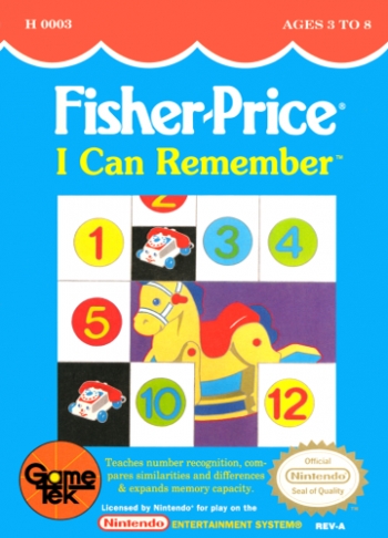 Fisher-Price - I Can Remember  Jogo
