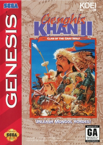 Genghis Khan II - Clan of the Gray Wolf  Jogo