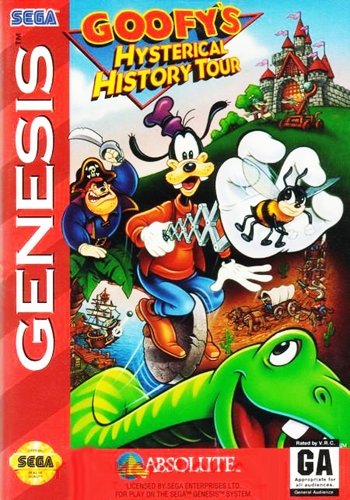 Goofy's Hysterical History Tour  Juego