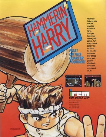 Hammerin' Harry  Juego