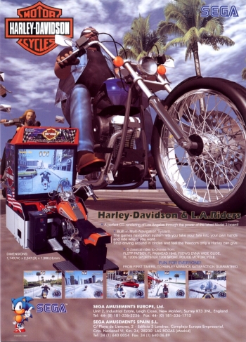 Harley-Davidson and L.A. Riders  Jeu