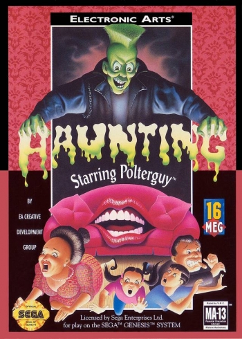 Haunting Starring Polterguy  Juego