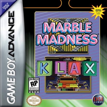Marble Madness & Klax  Jeu