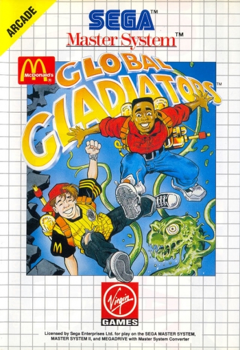 Mick & Mack as the Global Gladiators  Jogo