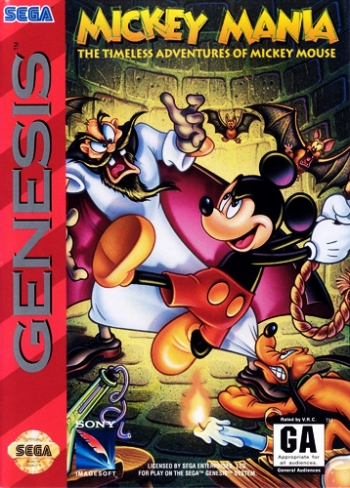 Mickey Mania - The Timeless Adventures of Mickey Mouse   Game