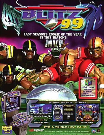 NFL Blitz '99  Game