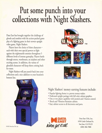Night Slashers  Game