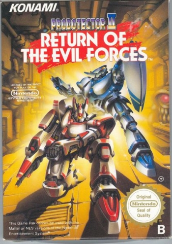 Probotector II - Return of the Evil Forces  Game