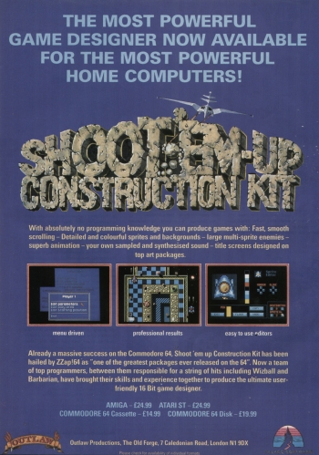 [Program] Shoot 'em Up Construction Kit  Game