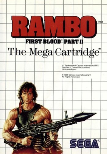Rambo - First Blood Part II  Jogo