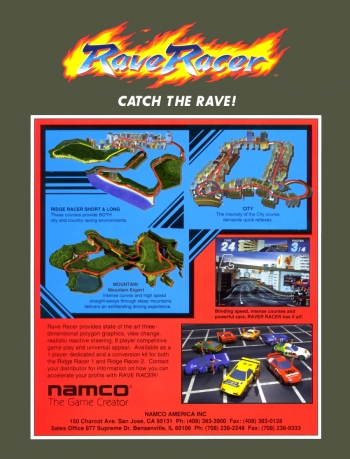 Rave Racer  Juego