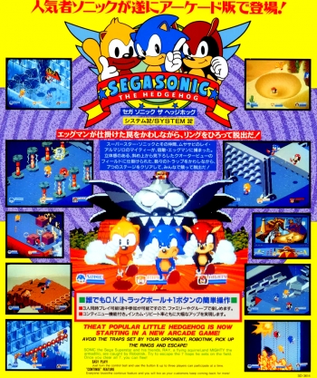 SegaSonic The Hedgehog  Game