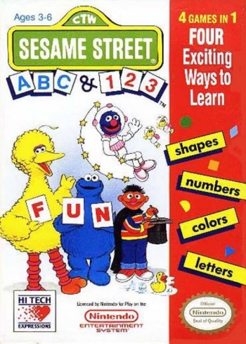 Sesame Street ABC & 123  Game