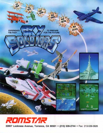 Sky Soldiers  Juego