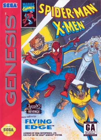 Spider-Man and X-Men - Arcade's Revenge  Jogo