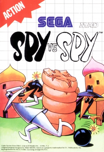 Spy vs. Spy  Juego