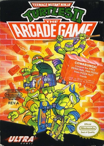 Teenage Mutant Ninja Turtles II - The Arcade Game  Game