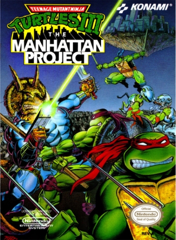 Teenage Mutant Ninja Turtles III - The Manhattan Project  Jogo