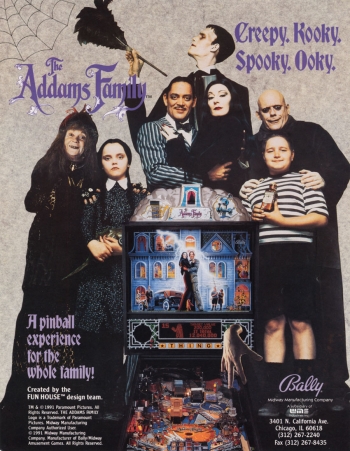 The Addams Family  Jeu
