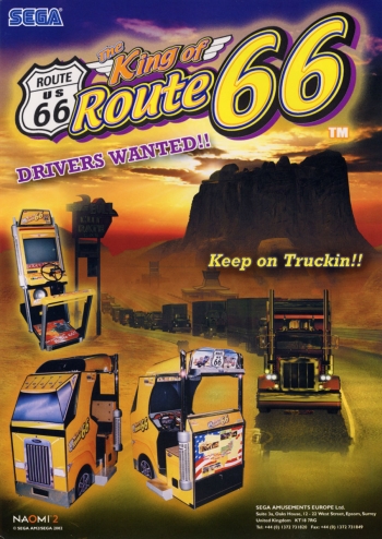 The King of Route 66  Jeu