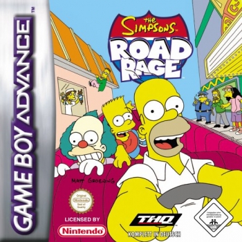 The Simpson's Road Rage  Game