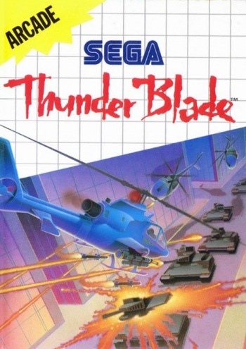 Thunder Blade  Jeu