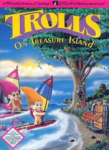 Trolls on Treasure Island   Jogo